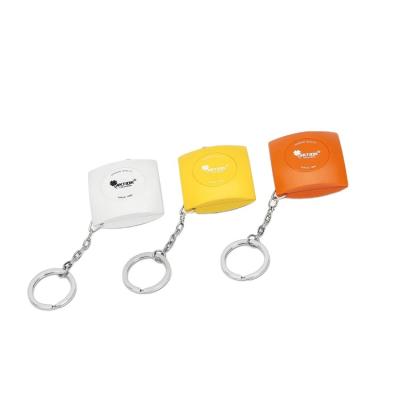 China Muti-functional Special Design Professional Custom Measuring Tape 1.5M Logo Key Chain Widely Used Measuring Tape for sale