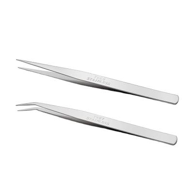 China Latest unrated newcomer design tweezers for eyelash extension tweezers for sale