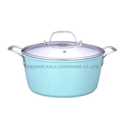 China high quality non stick cookware sets non stick frying pan cooking pot induction cookware sets kitchen fry pan for sale