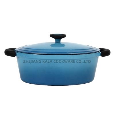 China cast iron cookware set home non stick cookware set enamel cooking pot cookware and bakeware set with nonstick coating for sale