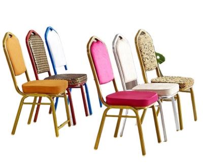 China Modern Free Sample Hotel Furniture Chaise Mariage Gold Events Party Banquet Wed Wedding Hotel Chairs For Events for sale