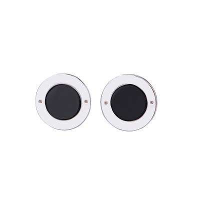 China FASHIONABLE hot sale stud earrings designer 925 silver sterling silver stud earring 925 sterling silver agate for sale