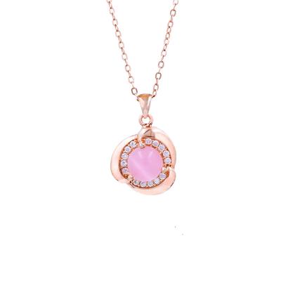 China FASHIONABLE 925 Sterling Silver Opal 925 Sterling Silver Necklace 925 Sterling for sale