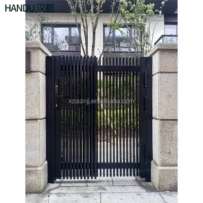 China Handu's pleasingly simple manufacture of furin gates AND aluminum main gates for the garden with iron gate designs for sale