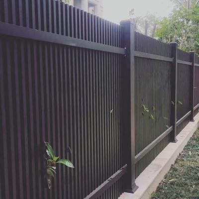 China Easily Assembled Assembled Privacy Panels Metal Laser Cut Garden Fence for sale