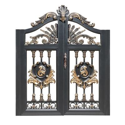 China Easily Assembled Aluminum Gate Post Aluminums Broken Bridge Style Gate HANDU Barrier Gate American Automatic Panel Vending for sale