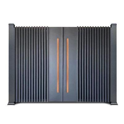 China Gate 2021 Automatic Hot Villa Gate Swing Or Sliding Gates Aluminum Gate Easily Assembled Design For Courtyard for sale