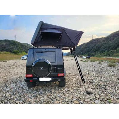 China Straight Tie Type Manufacturer Cheapest Automatic Camping Shell Car Roof Top Tent Hard Tent For Sale for sale