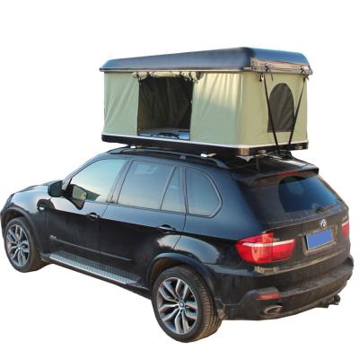 China Wholesale Straight Bracing Type China Manufacture Hard Shell Fiberglass Car Roof Top Tent For Camping for sale