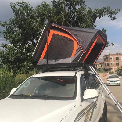 China Straight Bracing Type Cheap Tents For Sale Hard Outdoor Car Roof Top Tents Shell Tent Aluminum for sale