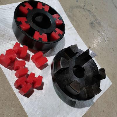 China Good Price High Accuracy High Quality H Type Elastic Block Coupling Rubber For Custom Pump Coupling for sale