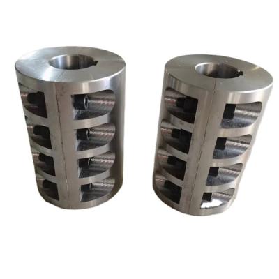 China High Accuracy Couplings Motors Split Type Two-Pieces High Torque Coupling Clamping Straight Cylinder for sale