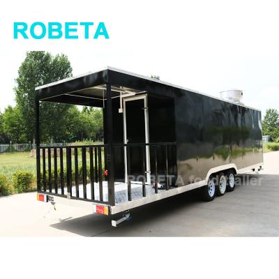 China Mobile Vegetable Processing Factory China Barbecue Food Caravan Kitchen Fast Food Truck Cars For Sale for sale