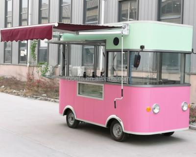 China Mobile Bus Food And Drink Food Party Airstream Food Truck Electric Food Truck Van for sale