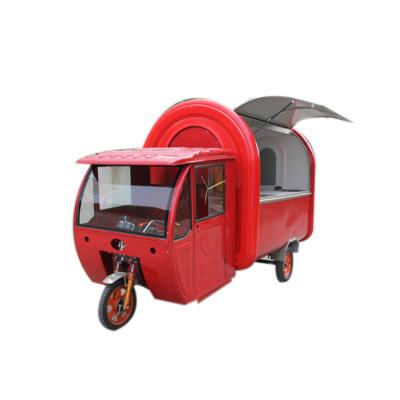 China Mobile food cart vegetable processing plant food truck car barbecue food cart electric bike for sale