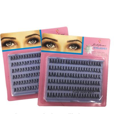 China Natural Lines Silk Mink Soft 6 Individual Lashes Individual Eyelash Extensions Flare for sale