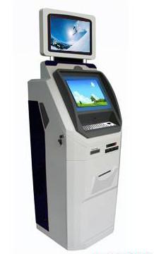 China APD16 dual screen interactive selfservice touchscreen payment kiosk for sale