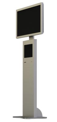 China DD9 dual screen self service touchscreen information kiosk for sale