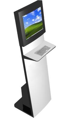 China K1 tourism internet access kiosk with keyboard for sale