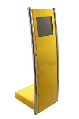 China K2 Selfservice internet kiosk with stainless steel pole for sale