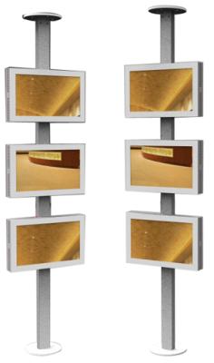 China DT61 Outdoor 3 screen media digital signage for sale