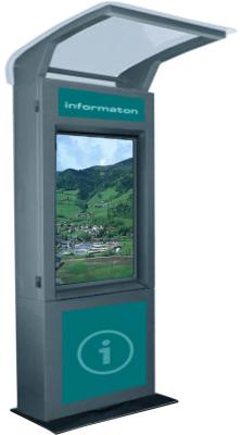 China W3 stainless steel waterproof outdoor touchscreen information kiosk with infrared waterpro for sale