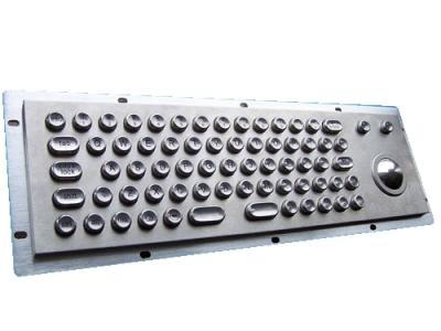 China MKT2641 Medium Metal Keyboard with Trackball for sale