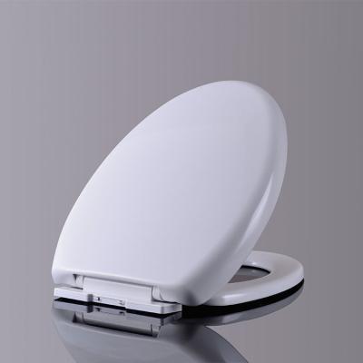 China Slow-end Toilet Seats Extended Soft Narrow WC Toilet Seat Bathroom Toilet Seat Cover With Soft End From Toilet Seat Manufacturer for sale