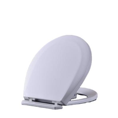 China Sanitary Ceramic Toilet Seat pp Front Round Modern Acceptable Slow-end Toilet Seat Cover Quick Release Toilet Seat Cover WC Plastic Open for sale