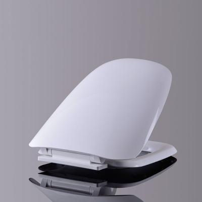 China Slow-end Soft Narrow Toilet Seats PVC Toilet Seat Bathroom Toilet Seat Cover for sale