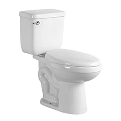 China Double-Flow Toilet American Style 2 Piece Sanitary Ware Cheap Price 2 Piece WC Toilet From China Toilet Manufacturer for sale