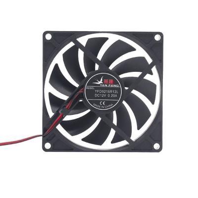 China Hotels 9215 9CM DC12V four-wire CPU Computer industrial cooling fans 92*92*15mm for sale