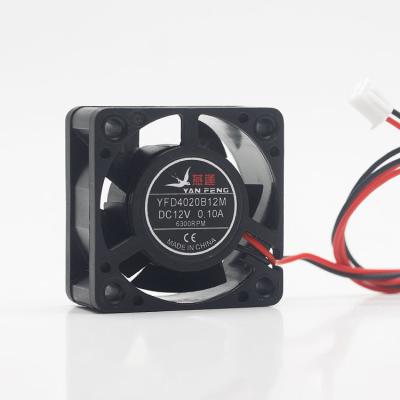 China Hotels 40mm 12v 4020 4CM 40x40x20mm Dc Brushless Cooling Fan fans cooling air for sale