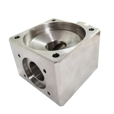 China Industrial Equipment Stainless Steel Metal Milling CNC Machining Parts CNC Turning Milling Machining Parts Fixed Seat Parts for sale