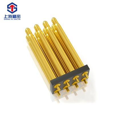 China Fire / Flame Retardant Shangte Pogopin Spring High Quality Electrical Pin Connector Pogo Pin Probe Die Factory for sale