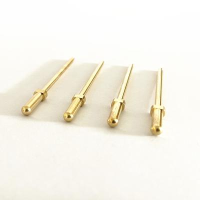 China Fire / Flame Retardant 180 Degree Customized 10MM 20MM 30MM 40MM Size Male And Female Round Pogo Pin Header for sale