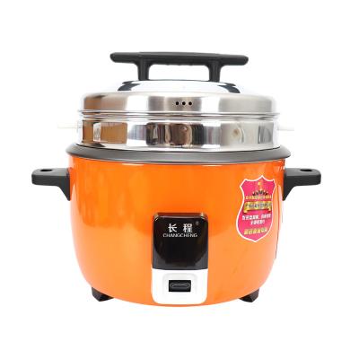 China Hotel Large Capacity Steel Cooker Stainless Nonstick 900w Rice Cooker for sale