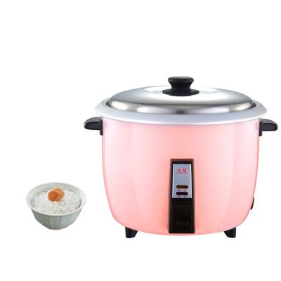 China Hotel stainless steel shell drum rice cooker with non stick rice cooker for sale