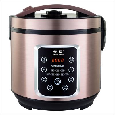 China Timer Function 5L Low Sugar Computer Panel Desugared Electric Rice Cooker for sale