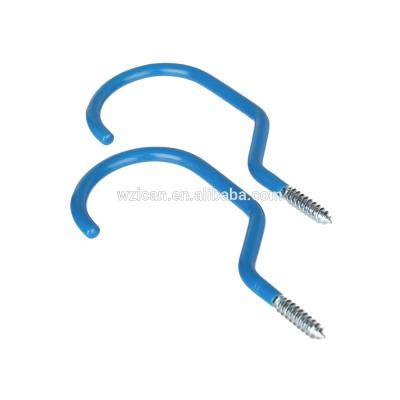 China 2020 viable wholesale blue carbon steel storage bike hook for bicycle for sale