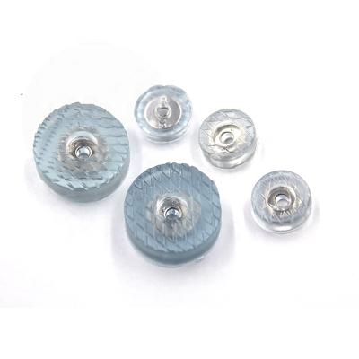 China Used In Daily Life Transparent Round Shape Non Slip Non Skid Furniture Pads Heavy Duty Furniture Sliders for sale