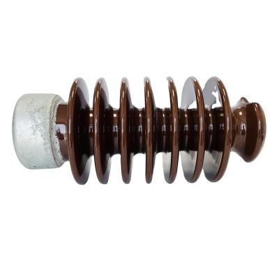 China Outdoor High Voltage Power Line Post Porcelain High Voltage Electrical Insulators for sale