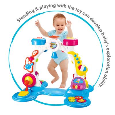 China Electric Baby Play Gym Baby Toys Drum Set Jazz Drum For Baby 75 x 57 x 58 for sale