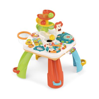 China New Baby Play Educational Game Kids Active Learning Table Plastic Toys 46*46*51CM for sale