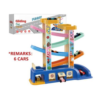 China Adventure Game Track Toys 4 Layers Kids Educational Slot Game Track Toys DIY Track Sliding Toys for sale