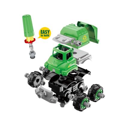 China Disassembling Garbage Truck Assembling DIY Toys Disassembling Garbage Truck Assembling DIY Toys Assembly Educational Toys For Children for sale