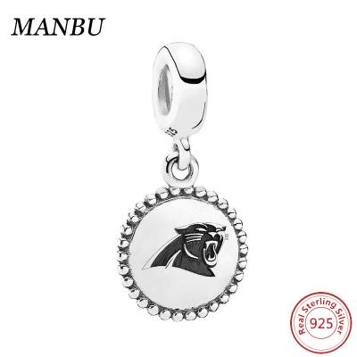 China Panther Charms Panther Charms Carolina NFL Football Team Sterling Silver Beads 03293 for sale