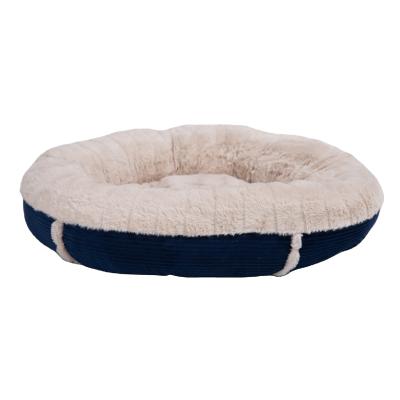 China Waterproof Large Round Classic Cheap Donut Dog Cuddle Bed for sale