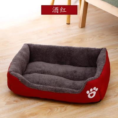 China Wholesale Custom Viable Large Large Insert Custom Dropshipping Crib Doggie Bedding Luxury Dog Bed For Dog Pet for sale