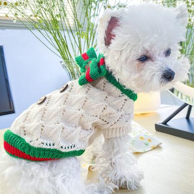 China New Autumn Winter Sustainable Pet Clothes Quadruped Dog Clothes Cotton-padded Warm Clothes Teddy for sale